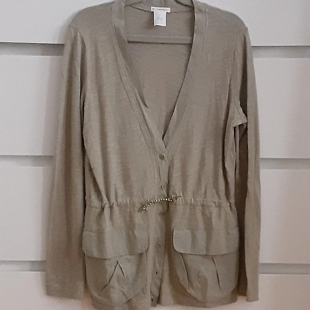 Crewcuts J Crew Kids lightweight cotton anorak - sage - size 12
